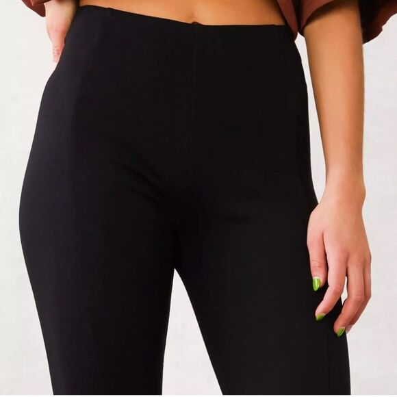 Juniors Front Split Pull-On Flare Pants Size L (12-14) | - Picture 6 of 13